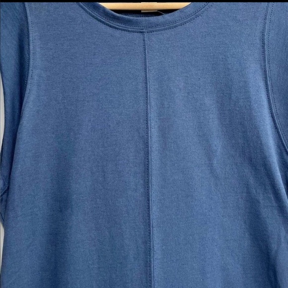 NWOT Free People Beach Navy Blue Simone Midi Cutout Back Dress Sz M - Picture 7 of 8